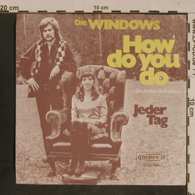 Windows: How Do You Do-deutsche Version, Golden 12(G12/154), D, 1972 - 7inch - T4341 - 3,00 Euro
