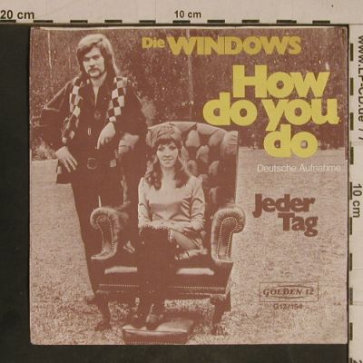 Windows: How Do You Do-deutsche Version, Golden 12(G12/154), D, 1972 - 7inch - T4341 - 3,00 Euro