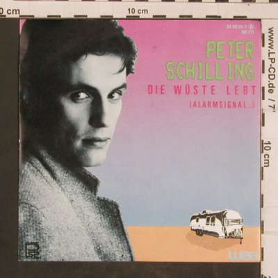 Schilling,Peter: Die Wüste Lebt/Fast alles konstru., WEA(24-9824-7), D, 1983 - 7inch - T4514 - 1,00 Euro