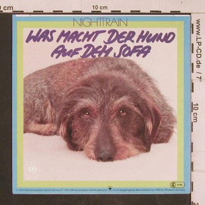 Nighttrain: Was macht der Hund auf dem Sofa, CBS(S 6970), D, 1978 - 7inch - T4531 - 3,00 Euro