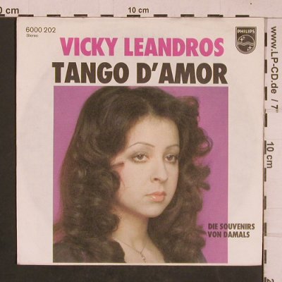 Leandros,Vicky: Tango D'Amor, Philips(6000 202), D, 1976 - 7inch - T4608 - 3,00 Euro