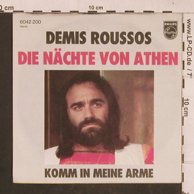 Roussos,Demis: Die Nächte von Athen, Philips(6042 200), D, 1976 - 7inch - T4627 - 3,00 Euro