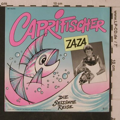 Zaza: Caprifischer/Die seltsameReise(NDW), Blow Up(INT 110.513), D,redVinyl, 1982 - 7inch - T4694 - 3,00 Euro