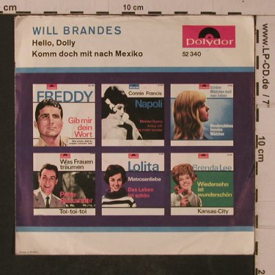 Brandes,Willy: Hello, Dolly, Polydor(52 340), D,  - 7inch - T4715 - 3,00 Euro