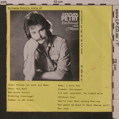 Petry,Wolfgang: Ein ganz normaler Tag, Hansa(17 891 AT), D, 1977 - 7inch - T4835 - 2,50 Euro