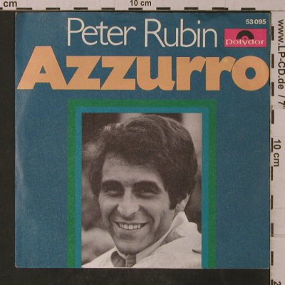 Rubin,Peter: Azzurro, Polydor(53 095), D, 1968 - 7inch - T4842 - 2,50 Euro
