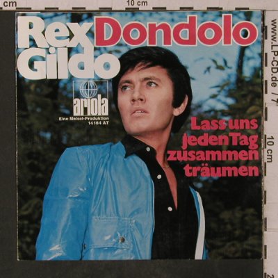 Gildo,Rex: Dondolo, Ariola (14 184 AT), D Typ: 7" Best.-Nr.: T4843 Preis: 3,00 Euro