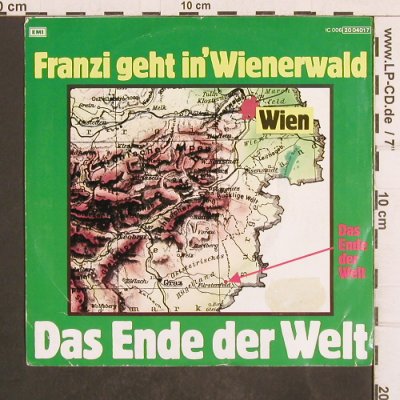 Franzi geht in' Wienerwald: Same/Das Ende der Welt, EMI (20 04017), EEC, 1984 Typ: 7" Best.-Nr.: T4936 Preis: 3,00 Euro