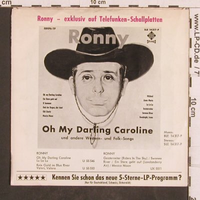 Ronny: Kenn ein Land, Telefunken(U 55 551), D,  - 7inch - T4948 - 3,00 Euro