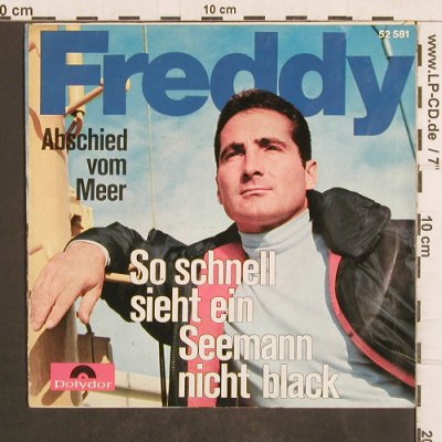Freddy Quinn: Abschied vom Meer, vg+/m-, Polydor(52 581), D, Mono, 1965 - 7inch - T4969 - 3,00 Euro
