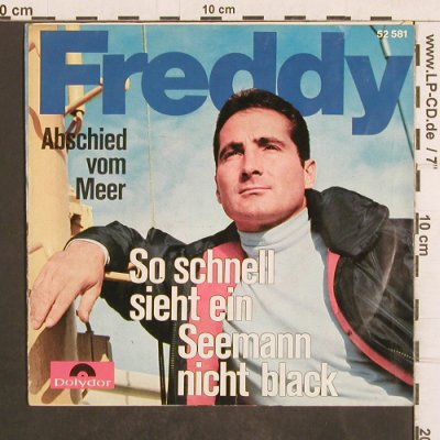 Freddy Quinn: Abschied vom Meer, vg+/m-, Polydor (52 581), D, Mono, 1965 Typ: 7" Best.-Nr.: T4969 Preis: 3,00 Euro