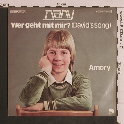 Dany: Wer geht mit mir?(David Song), EMI(006-46045), D, 1980 - 7inch - T5044 - 2,50 Euro