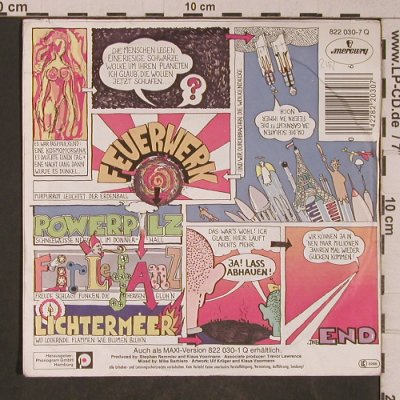 Stephan & Nina: Feuerwerk, Mercury(822 030-7 Q), D,  - 7inch - T5269 - 2,50 Euro