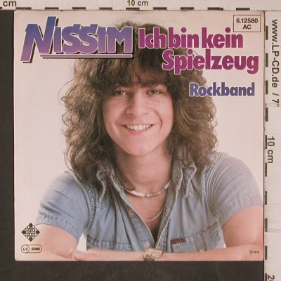 Nisssim: Ich bin kein Spielzeug/Rockband, Telefunken(6.12580 AC), D, 1979 - 7inch - T5365 - 7,50 Euro