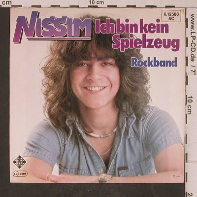 Nisssim: Ich bin kein Spielzeug/Rockband, Telefunken(6.12580 AC), D, 1979 - 7inch - T5365 - 7,50 Euro