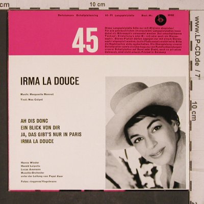 Wieder,Hanne: Irma La Douce, Ariola Brtelsmann(36 632), D,  - EP - T5402 - 5,50 Euro
