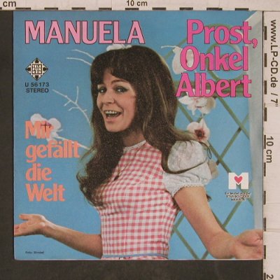 Manuela: Prost, Onkel Albert, Telefunken(U 56173), D,  - 7inch - T5421 - 4,00 Euro