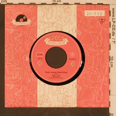 Ramsey,Bill: Mach keinen Heck-Meck/Souvenirs,FLC, Polydor(24 037), D, 1959 - 7inch - T5429 - 4,00 Euro