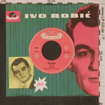 Robic,Ivo: Rhondaly, IvoRobic' LC, Polydor(24 138), D, 1959 - 7inch - T5431 - 5,00 Euro