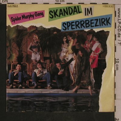 Spider Murphy Gang: Skandal Im Sperrbezirk, m-/vg+, Electrola(006-46381), D, 1981 - 7inch - T5476 - 2,50 Euro
