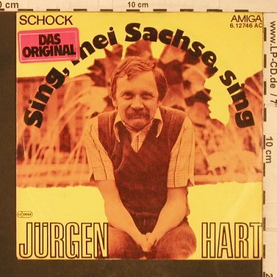 Hart,Jürgen: Sing mein Sachse sing / Schock, Amiga(456419), DDR/D, 1979 - 7inch - T5572 - 4,50 Euro