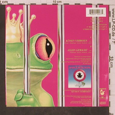 Prinzen: Küssen Verboten, Hansa(74321 11247 7), D, 1992 - 7inch - T5585 - 3,00 Euro