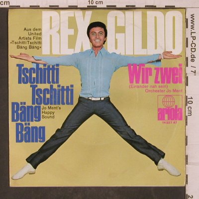 Gildo,Rex: Tschitti Tschitti Bäng Bäng/Wir Zwe, Ariola (14 227 AT), D, vg+/vg- Typ: 7" Best.-Nr.: T5612 Preis: 3,00 Euro