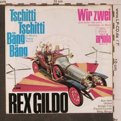 Gildo,Rex: Tschitti Tschitti Bäng Bäng/Wir Zwe, Ariola(14 227 AT), D, vg+/vg-,  - 7inch - T5612 - 3,00 Euro