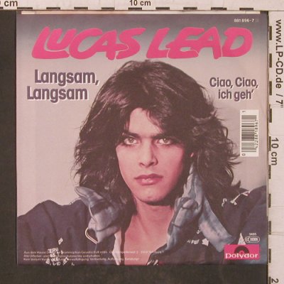 Lead,Lucas: Langsam,Langsam, Polydor(881 896-7), D, 1985 - 7inch - T5678 - 3,00 Euro