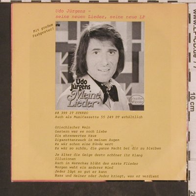 Jürgens,Udo: Griechischer Wein / Gestern War Es, Ariola(13 700 AT), D,  - 7inch - T5783 - 4,00 Euro