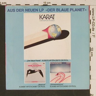 Karat: Jede Stunde / Falscher Glanz, Pool(6.13510 AC), D, 1982 - 7inch - T616 - 2,50 Euro