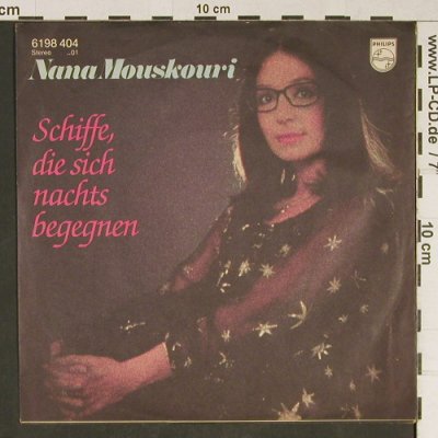 Mouskouri,Nana: Schiffe, die sich nachts begegnen, Philips(6198 404), D, 1980 - 7inch - T841 - 1,50 Euro