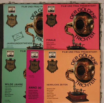 V.A.Der Goldene Trichter: 5 EP Box, Film und Frau,Booklet, Electrola (41 577-41 581), D Typ: EP*5 Best.-Nr.: 90398 Preis: 10,00 Euro