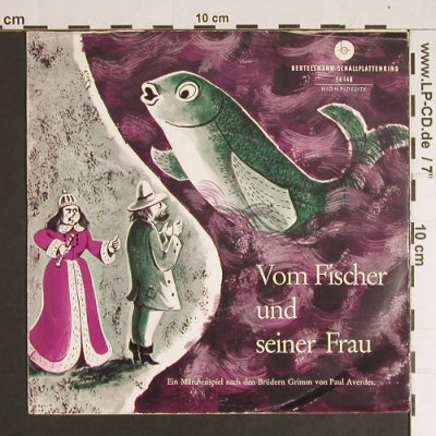 Vom Fischer und seiner Frau: Ein Märchen..Gebr.Grimm, vg+/vg+, Bertelsmann (56 148), D Typ: 7" Best.-Nr.: S8499 Preis: 2,50 Euro