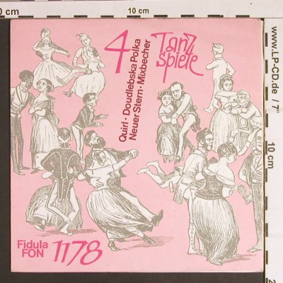4 Tanzspiele: Quirl/Doudlebska Polka/NeuerStern+1, Fidula FON (1178), D, Foc Typ: EP Best.-Nr.: S8705 Preis: 4,00 Euro
