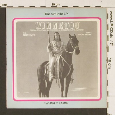 Winnetou - Ralf Siegel: Gunmen / Angriff der Apachen, Jupiter (6.13396 AC), D Typ: 7" Best.-Nr.: S9302 Preis: 4,00 Euro