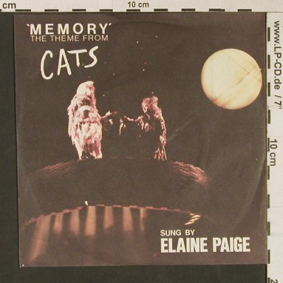 Paige,Elaine: Memory / the Overture, Polydor (2059 364), D, 1981 Typ: 7" Best.-Nr.: S9411 Preis: 3,00 Euro