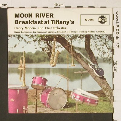 Mancini,Henry: Moon River / Breakfast at Tiffany's, RCA (47-7916), D Typ: 7" Best.-Nr.: S9783 Preis: 3,00 Euro