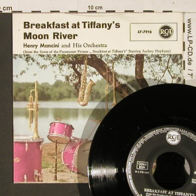Mancini,Henry: Moon River / Breakfast at Tiffany's, RCA (47-7916), D Typ: 7" Best.-Nr.: S9783 Preis: 3,00 Euro