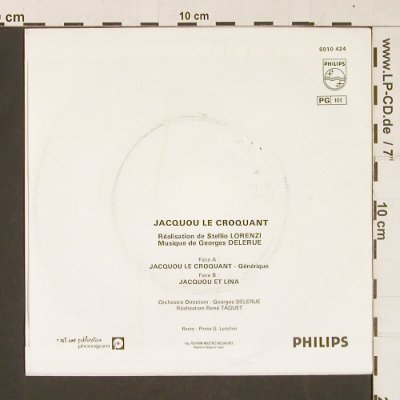 Jacquou le Croquant: musique de Georges Delerue, Philips (6010 424), F, 1981 Typ: 7" Best.-Nr.: S9791 Preis: 2,50 Euro