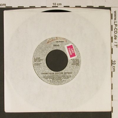 Doctor Detroit: Devo/James Brown:King of Soul, Backstreet,Promo stol (BSR-52215), US,LC, 1983 Typ: 7" Best.-Nr.: T1025 Preis: 2,50 Euro