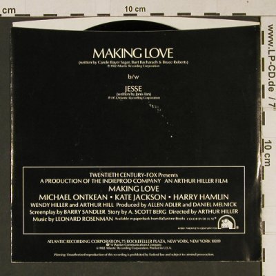 Making Love: Making Love/Jesse ,by Roberta Flack, Atlantic(4005), US, 1982 - 7inch - T1064 - 2,00 Euro