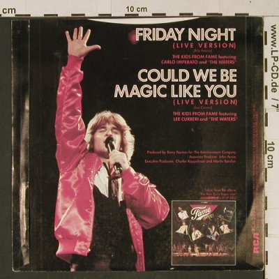 Fame: Friday Night by the Kids from Fame, RCA (RCA 320), UK, 1983 Typ: 7" Best.-Nr.: T1066 Preis: 2,00 Euro