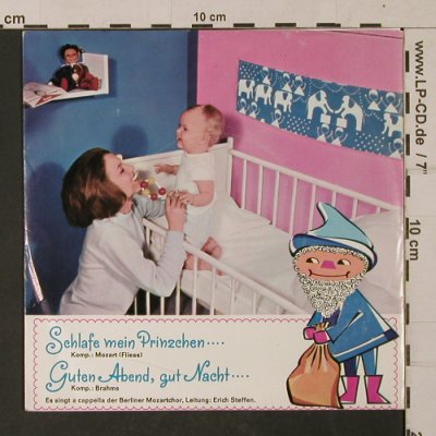 Schlafe mein,Prinzchen: Guten Abend, gut Nacht.., Liegelind (sh 0250), D Typ: 7" Best.-Nr.: T1156 Preis: 3,00 Euro