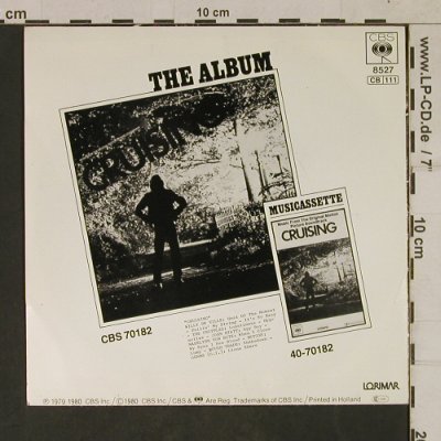 De Ville,Willy: Heat Of The Moment ( Crusing ), CBS (CBS 8527), NL, 1980 Typ: 7" Best.-Nr.: T1690 Preis: 5,00 Euro