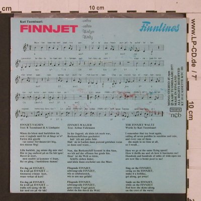 V.A.Finnjet: Valssi,Valsen,Walzer.FinnjetSingers, Tuomisaari/Finnlines(KT-10), SF, 1977 - EP - T1925 - 4,00 Euro