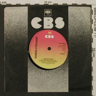Streisand,Barbra: Love Theme From "A Star Is Born", CBS (S CBS 4855), UK, FLC, 1976 Typ: 7" Best.-Nr.: T2205 Preis: 3,00 Euro