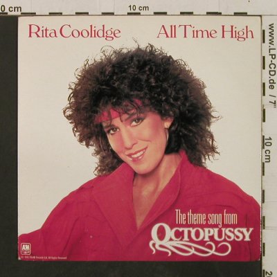 Octopussy - Coolidge,Rita: All Time High/All Time High (Inst.), AM (AM 007), UK, 1983 Typ: 7" Best.-Nr.: T2365 Preis: 3,00 Euro