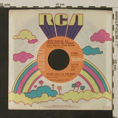 Mancini,Henry: Love Story / Phone Call To The Past, RCA (47-9927), USA,  FLC Typ: 7" Best.-Nr.: T2684 Preis: 3,00 Euro