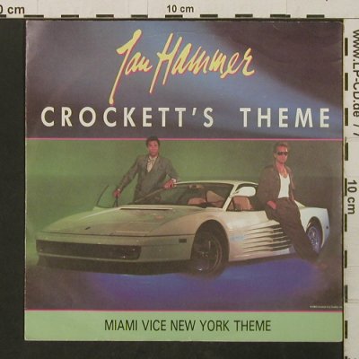 Miami Vice - Hammer,Jan: Crockett's Theme / New York Theme, MCA (258 360-7), D, 1986 Typ: 7" Best.-Nr.: T2787 Preis: 2,00 Euro